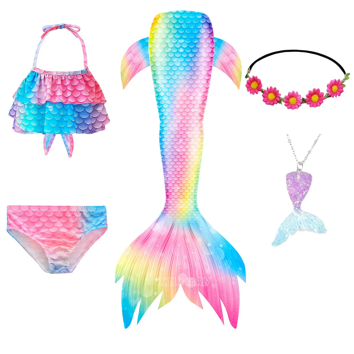 Dívčí plavky mořské panny