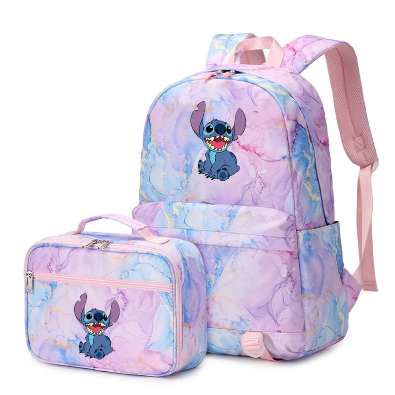 Školní batoh a taška na oběd Stitch