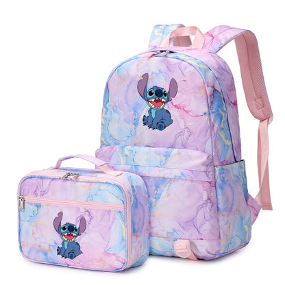 Školní batoh a taška na oběd Stitch