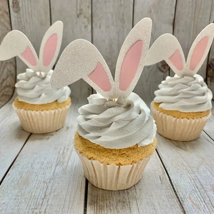 Zaječí uši ozdoby do cupcake