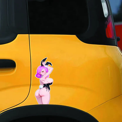 Anime samolepka na auto