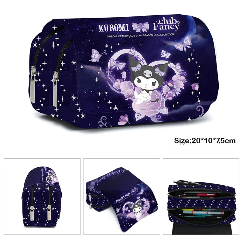 Školní batoh a penál Kuromi
