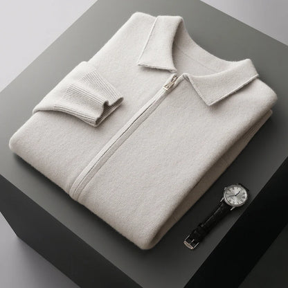 Pánský kardigan 100 % merino vlna