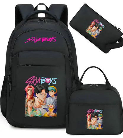 Školní set batohu Kpop Saja boys
