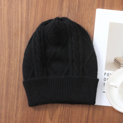 Dámská čepice z merino vlny