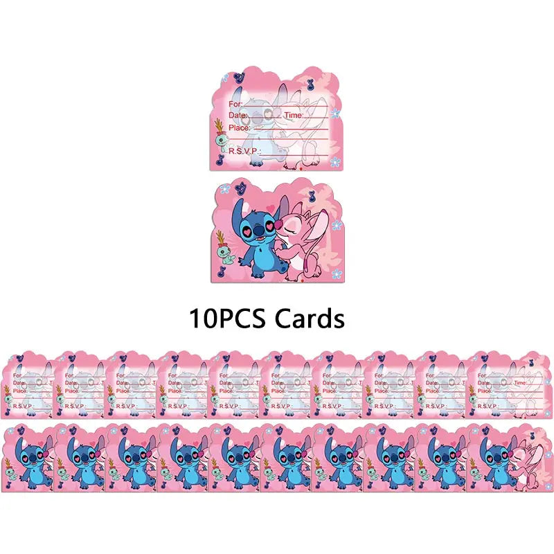 Doplňky na oslavu Stitch