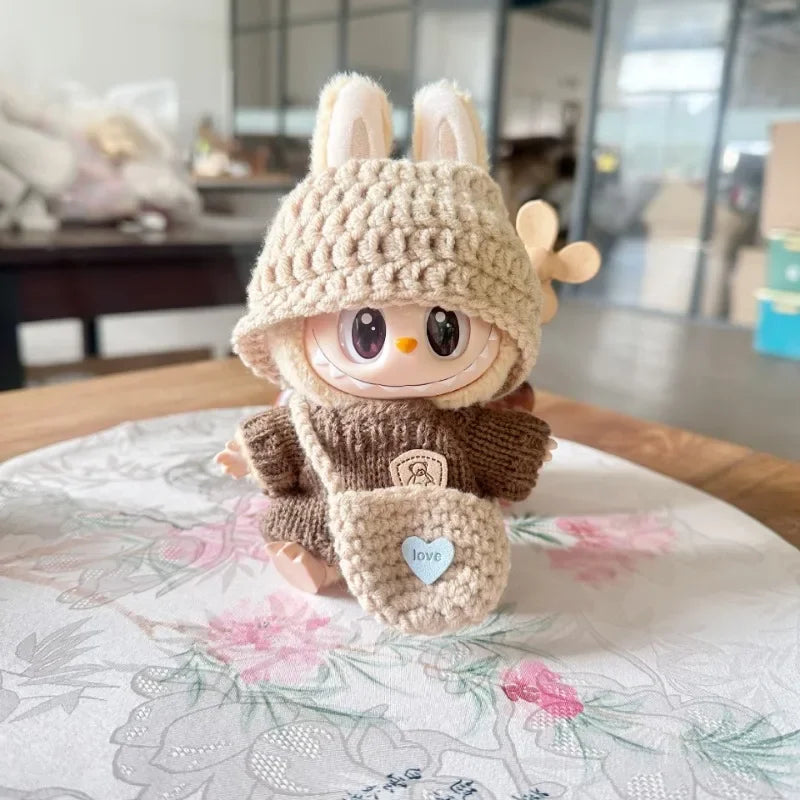 Háčkovaný outfit Labubu