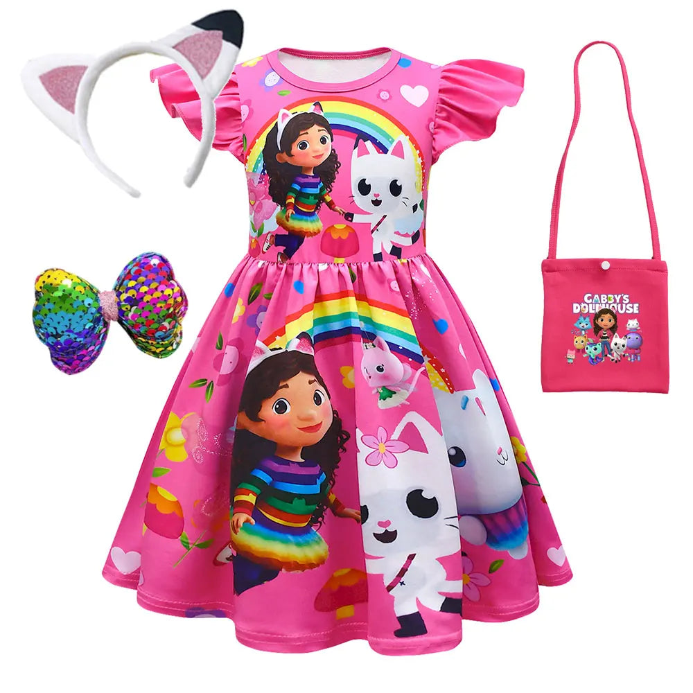 Dívčí šaty a doplňky Gabbys Dollhouse