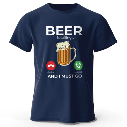 Pánské triko Beer Is Calling