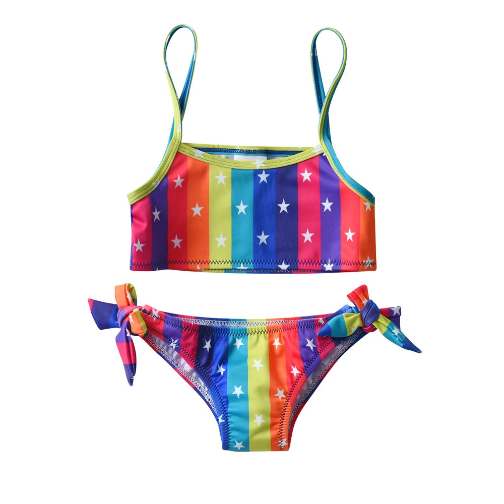 Dívčí bikiny s hvězdičkami