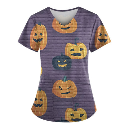 Dámské triko se vzorem Halloween