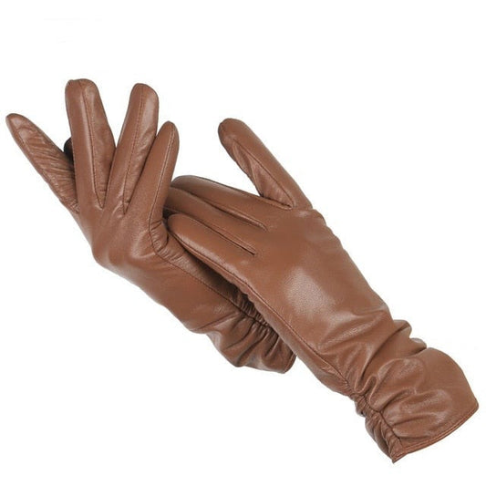 Dámské kožené rukavice (Skladem v ČR)