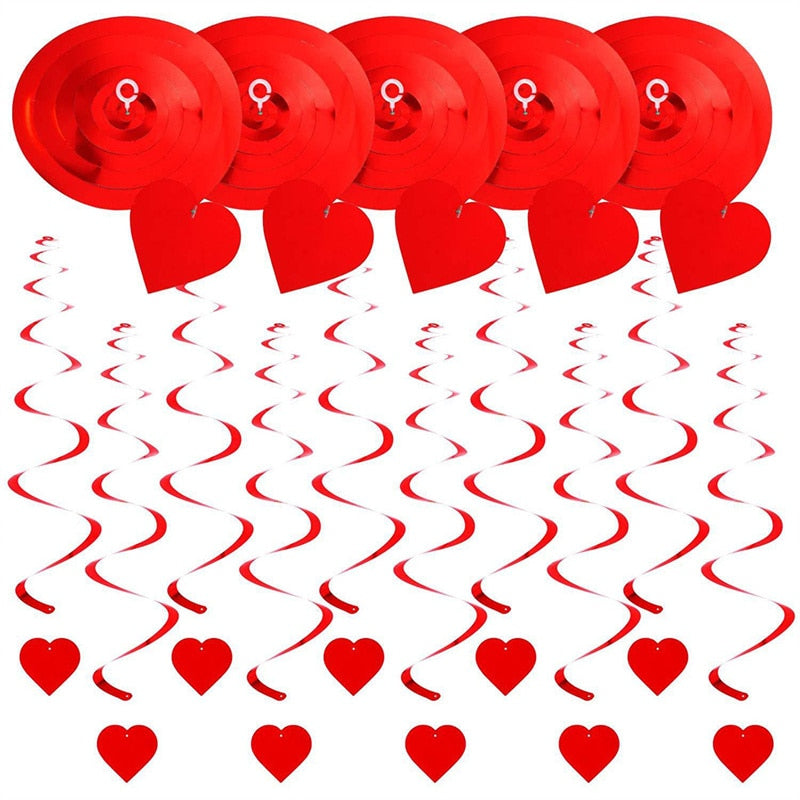 Dekorace na Valentýna