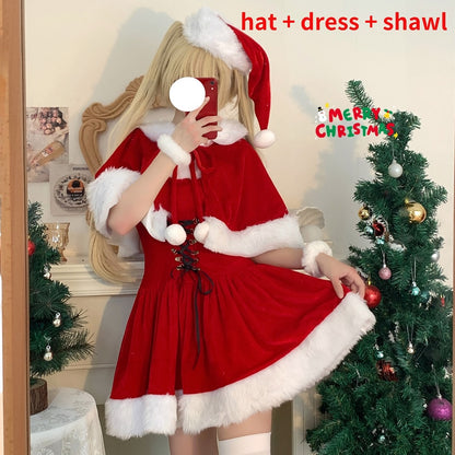 Dámský vánoční kostým