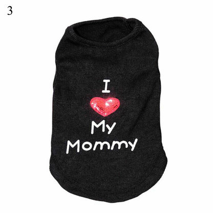 Mikina pro psy I love my mommy