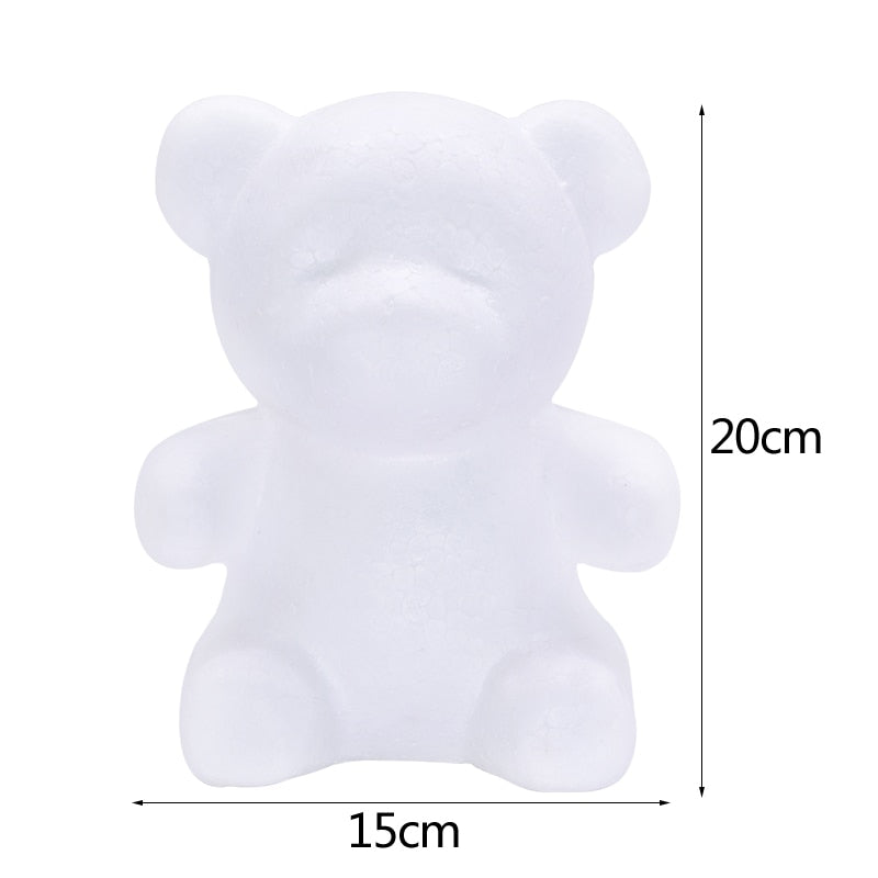 DIY medvídek na valentýna