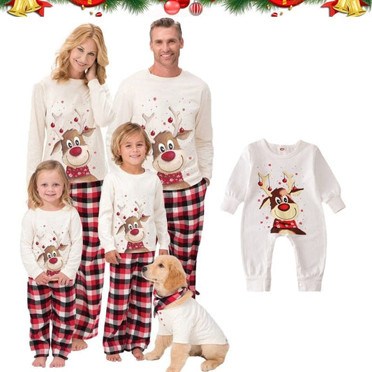 Vánoční pyžamo pro celou rodinu (Skladem v ČR)