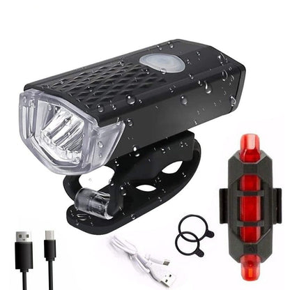 Světlo na kolo s USB nabíjením