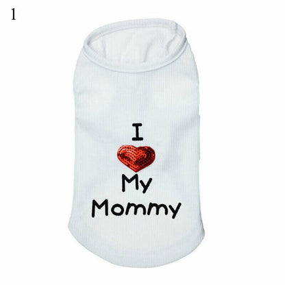 Mikina pro psy I love my mommy