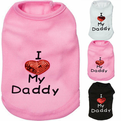 Mikina pro psy I love my mommy