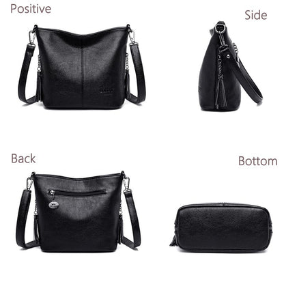 Dámská crossbody kabelka s detaily