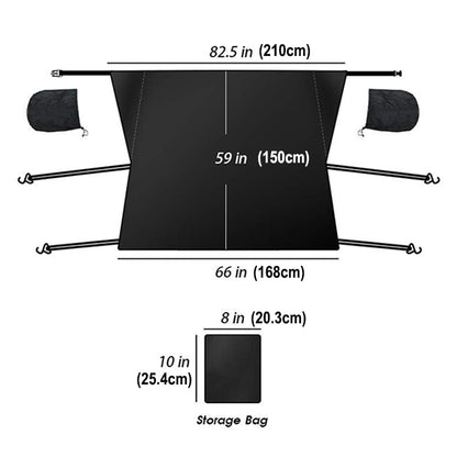 Plachta na přední sklo