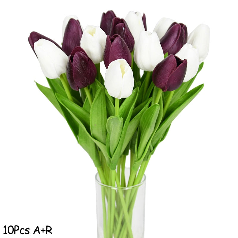 Umělé tulipány 10 ks