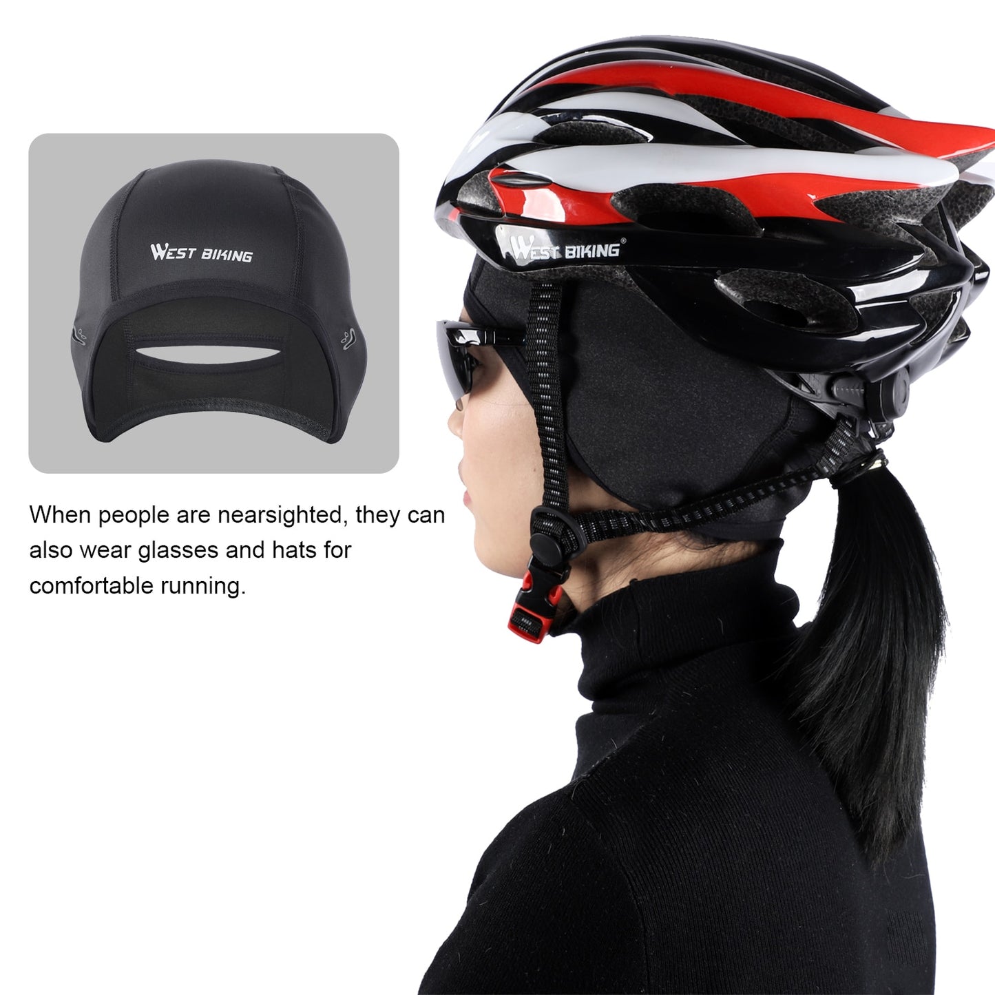 Unisex čepice pod helmu