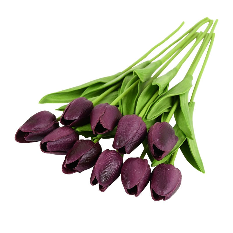 Umělé tulipány 10 ks