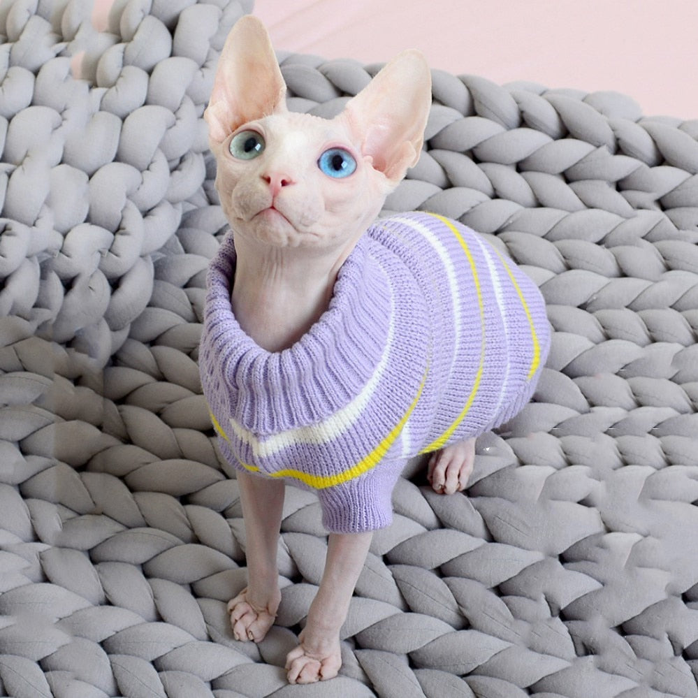 Svetr pro kočky Sphynx