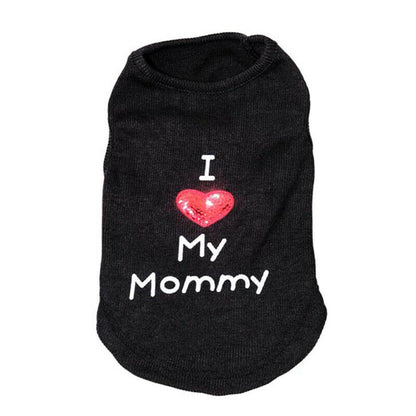 Mikina pro psy I love my mommy