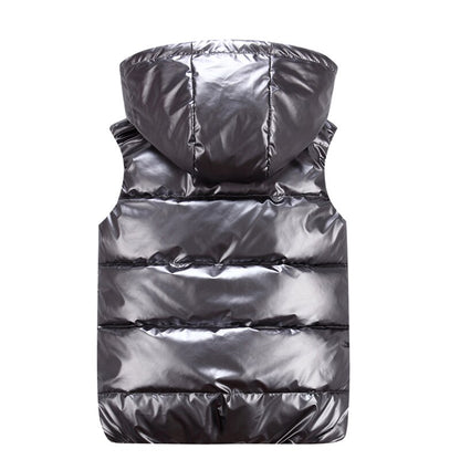 Pánská metalická vesta