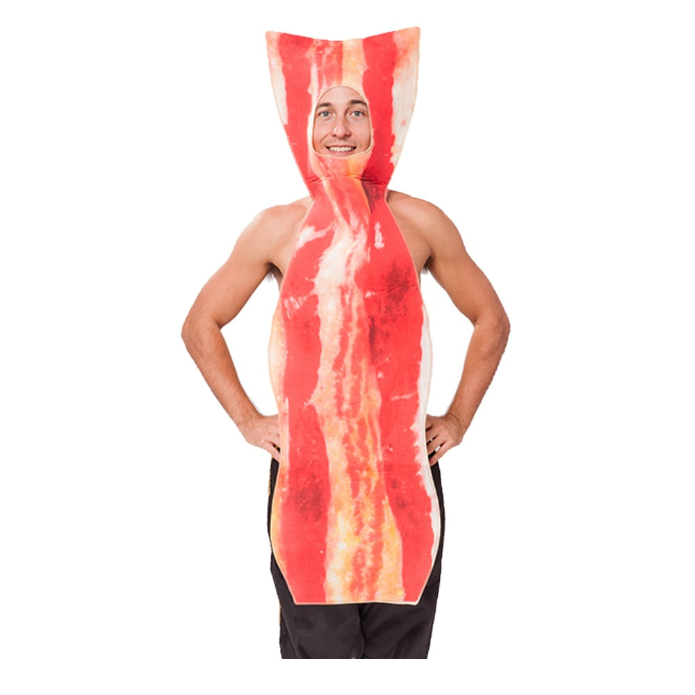 Vtipný kostým fastfood