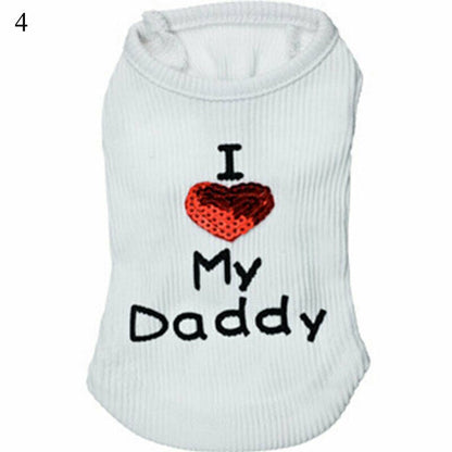 Mikina pro psy I love my mommy