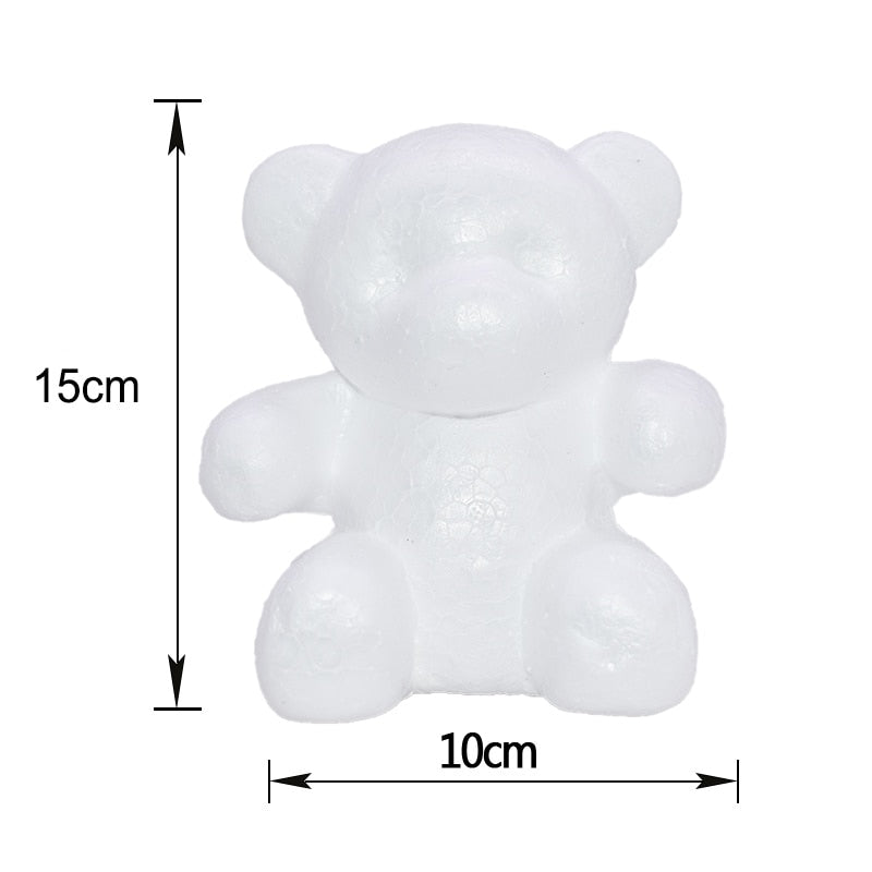 DIY medvídek na valentýna