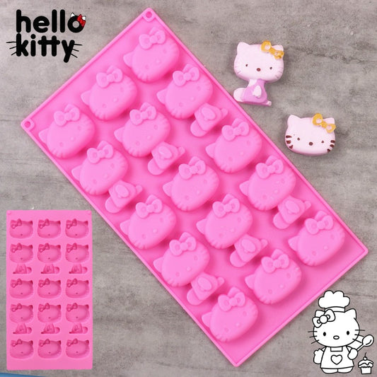 Silikonová forma na led Hello Kitty