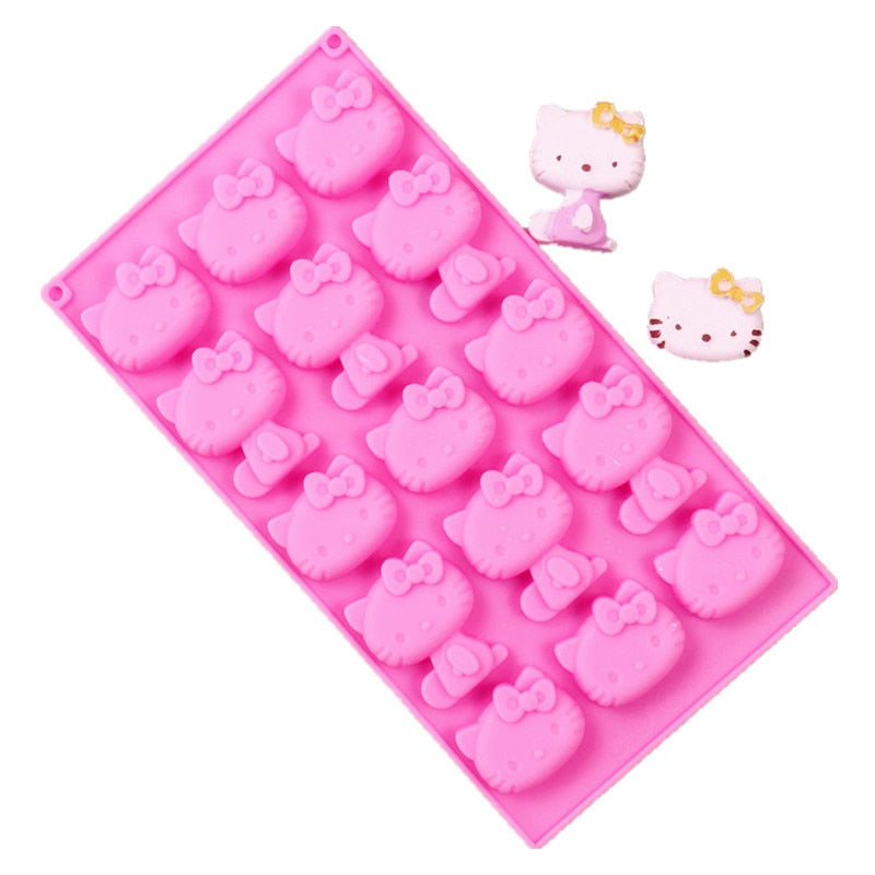 Silikonová forma na led Hello Kitty