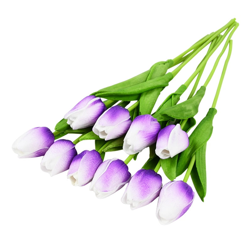 Umělé tulipány 10 ks