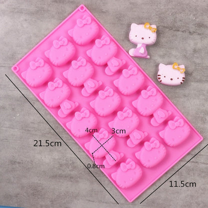Silikonová forma na led Hello Kitty