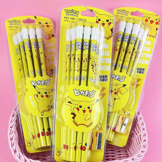 Tužky Pokémon s gumou