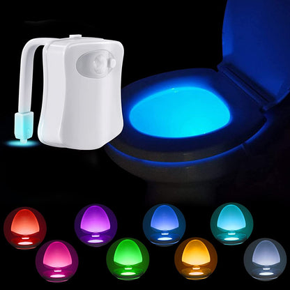 LED světlo se sensorem na toaletu