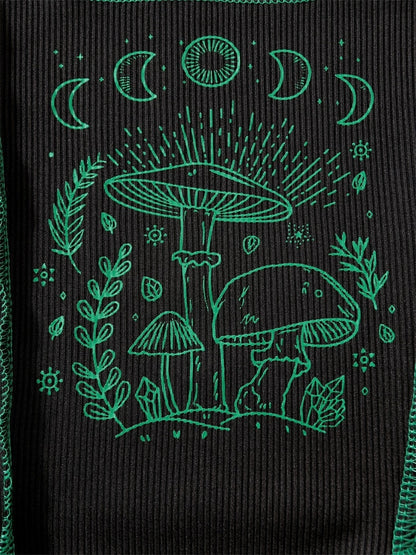 Dámský crop top s texturou