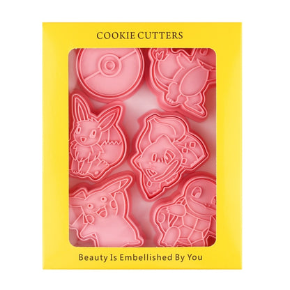 Vykrajovátka Pokémon 6 ks