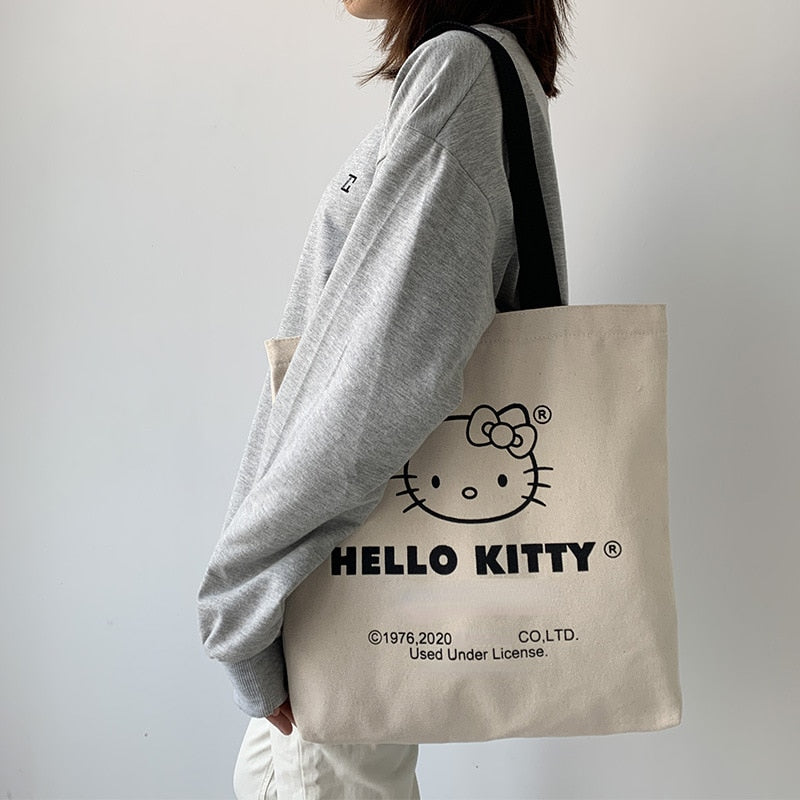 Plátěná taška Hello Kitty