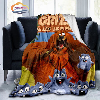 Deka se vzorem Grizzy