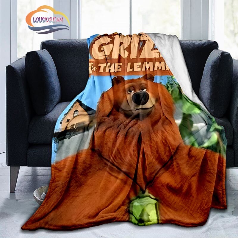Deka se vzorem Grizzy