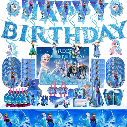 Doplňky na oslavu narozenin Frozen