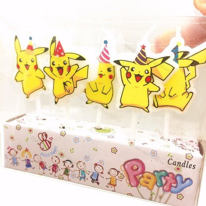 Svíčky na dort Pokemon