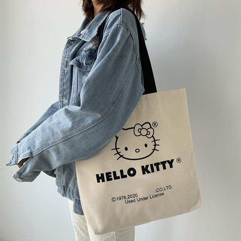 Plátěná taška Hello Kitty