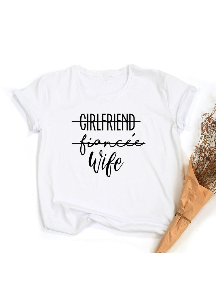Dámské triko s nápisem Wife